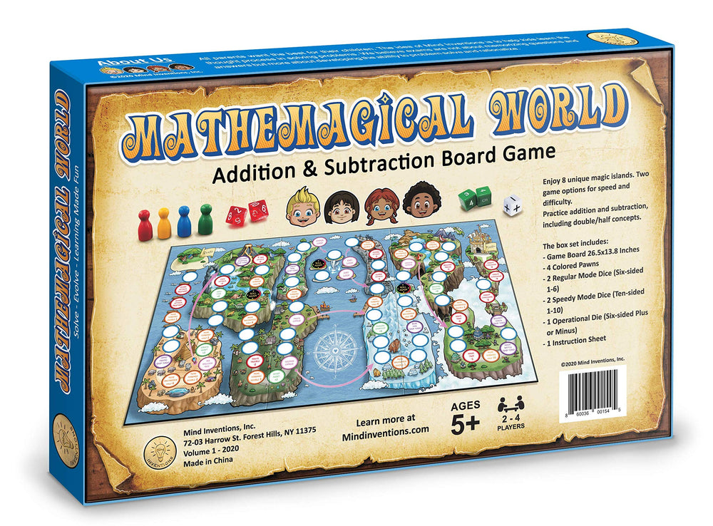 Mind Inventions Mathemagical World Pirate Island supports quick addition through engaging rounds.