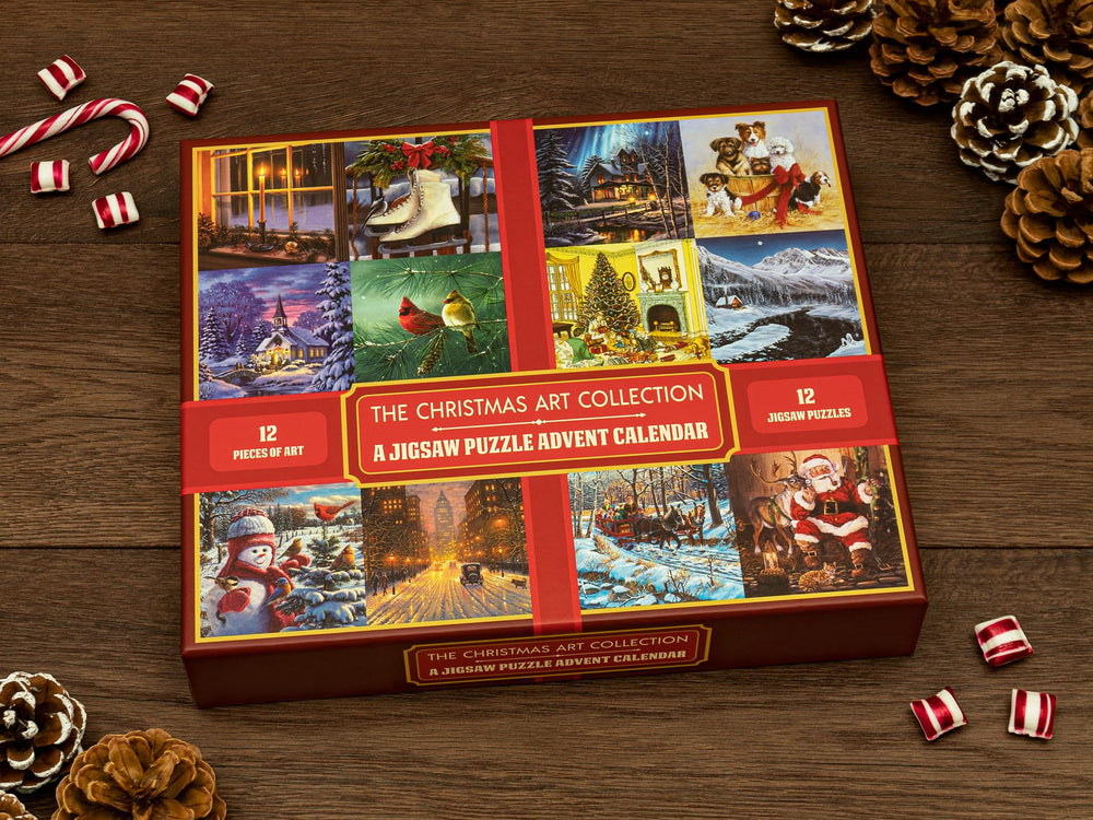 Mindmade Darrell Bush artwork puzzle adds holiday charm to your setup