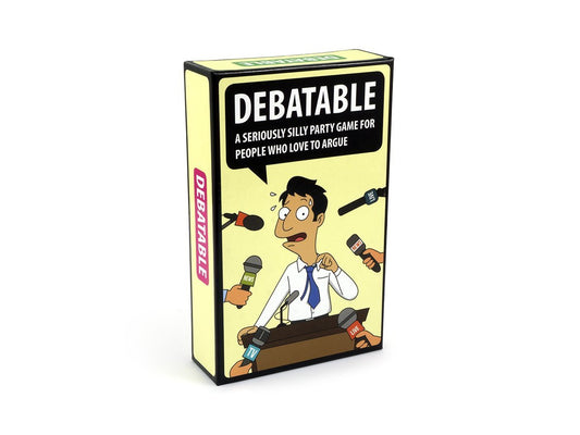 Mindmade Debatable topic cards spark witty conversations and quick thinking