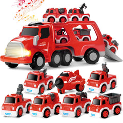 MindPal Fire Truck 8-in-1 carrier sparks imaginative play and storytelling.