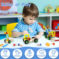 MindPal kids playing with tool set fosters imaginative, tactile learning