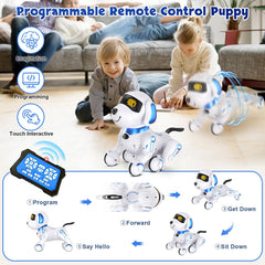 MindPal robot dog volume control lets you tailor sound for any room and mood.
