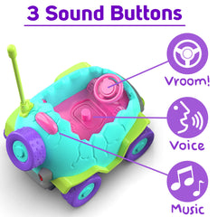 MindSprout Dino Chasers suitable for desk and floor play on flat surfaces