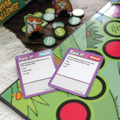 MindWare card graphics provide clear visuals for Know It and Rank It questions.