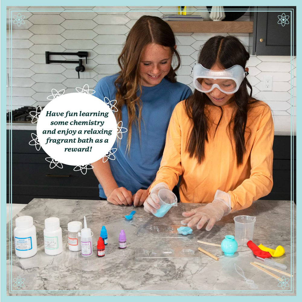 MindWare safety gear like gloves and goggles supports safe at-home experiments.