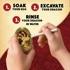 MindWare Dig It Up! Dragon Eggs toy inside sparks imaginative play and storytelling.