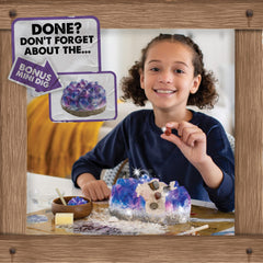 MindWare Dig It Up gem poster educates with fun facts.