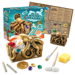MindWare Dig It Up pirate treasure chest ready for at-home exploration