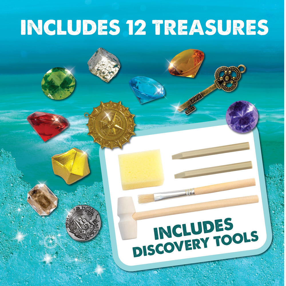 MindWare Dig It Up treasure map poster shows pirate lore