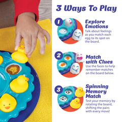MindWare Dizzy Duckies double sided cards provide varied matching challenges for growth