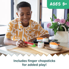 MindWare Foodie Fidgets wasabi squishy detail supports stress-relief and play exploration.