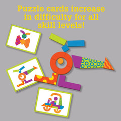 MindWare Imagination Patterns: magnets adapt for fridge play and table-top design exploration.