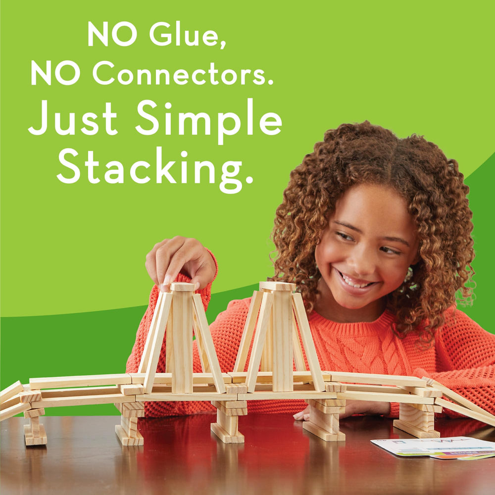 MindWare KEVA Brain Builders Deluxe rowboat build fosters patience during assembly