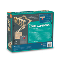 MindWare KEVA Contraptions assembled ramps and paths showcasing hands-on creativity.