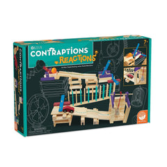 MindWare KEVA Contraptions planks build a wooden structure for open-ended creativity.