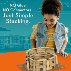 MindWare KEVA Monuments Colosseum structure for spatial reasoning practice