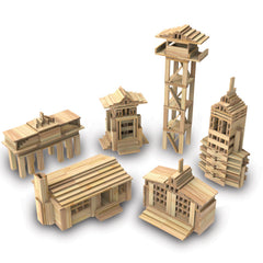MindWare KEVA Monuments step-by-step instructions guide easy assembly