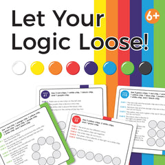 MindWare Logic Links clue cards guide sideways thinking and deduction.