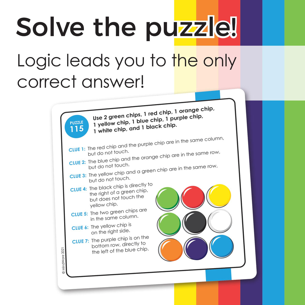 MindWare Logic Links group play fosters friendly competition.