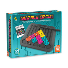 MindWare Marble Circuit Puzzle board with multi-directional paths for strategic thinking.