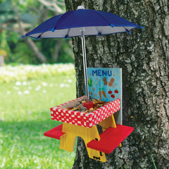 MindWare MYO Squirrel Feeder Kit patio display of the finished piece