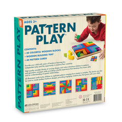 MindWare Pattern Play family-friendly setup for collaborative play.