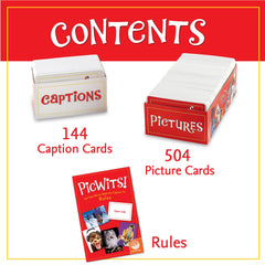 MindWare PicWits family night setup supports easy, inclusive gameplay.
