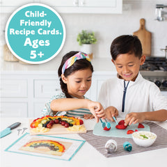 MindWare Playful Chef charcuterie board inspires playful serving of snacks.