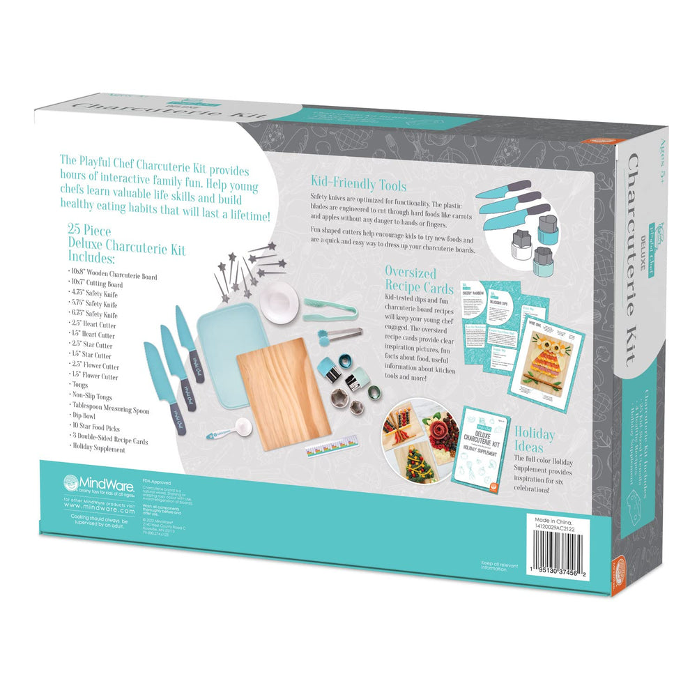 MindWare Playful Chef food picks and bowls finish kid-friendly plating.