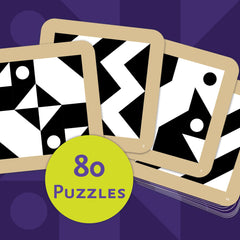 MindWare Q-Bitz family night setup supporting engaging pattern challenges.