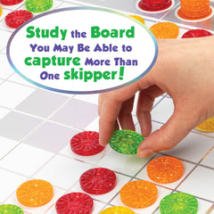 MindWare Skippity family game night scene with kids and adults.