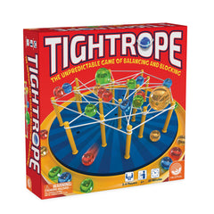 MindWare Tightrope board game on the board, inviting strategic play.