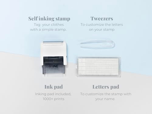 The MINE Stamp Compact ink cartridge delivers long-lasting black ink for many washes.