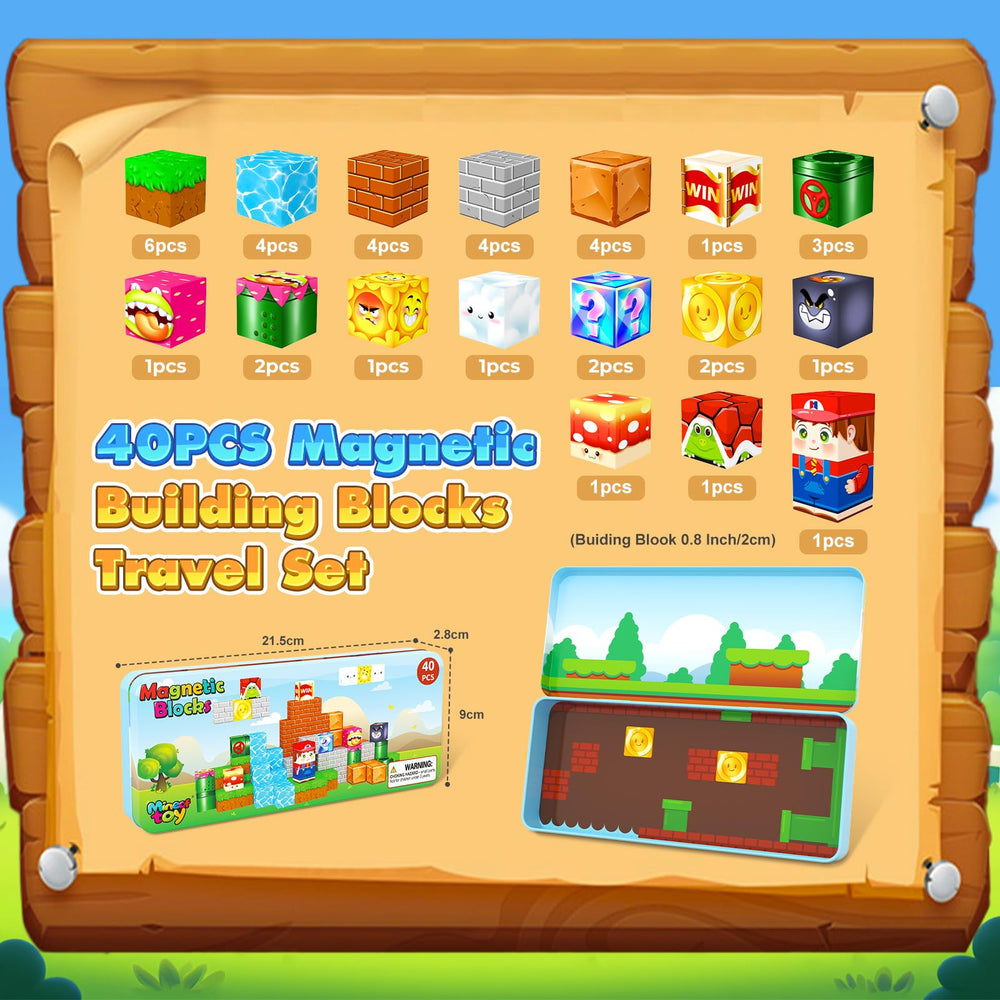 Minecftoy open-ended play blocks promote storytelling and hands-on learning.