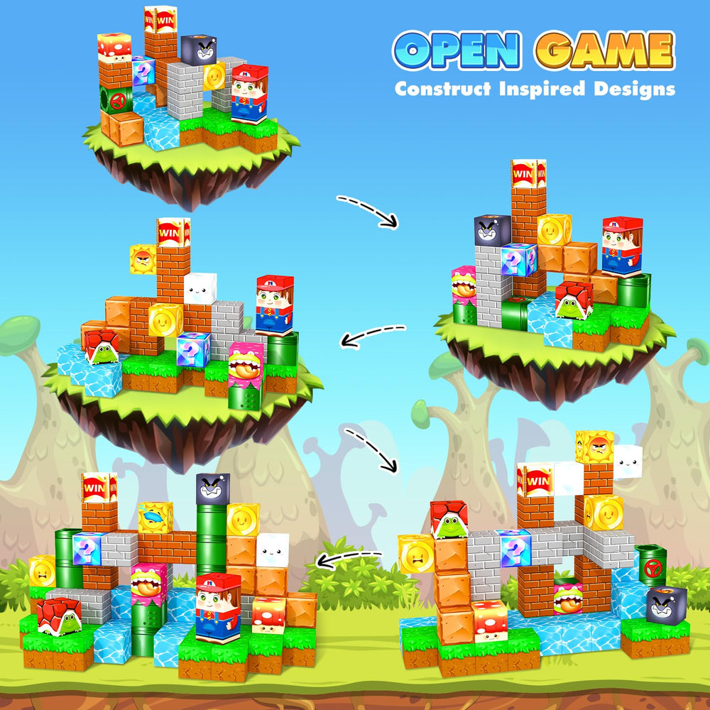 Minecftoy safe non-toxic ABS material with rounded edges.