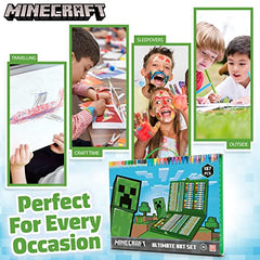 Minecraft felt tip pens 24-pack lets kids draw precise lines and details