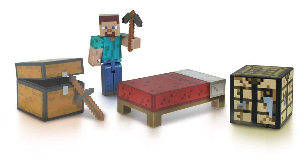 Minecraft Survival Pack with workbench and wooden tools for starting adventures.