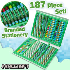Minecraft watercolor paints 12 colors allow translucent washes for creative scenes
