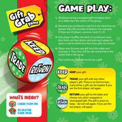 Gift Grab Game gift-style box enhances gift exchanges.