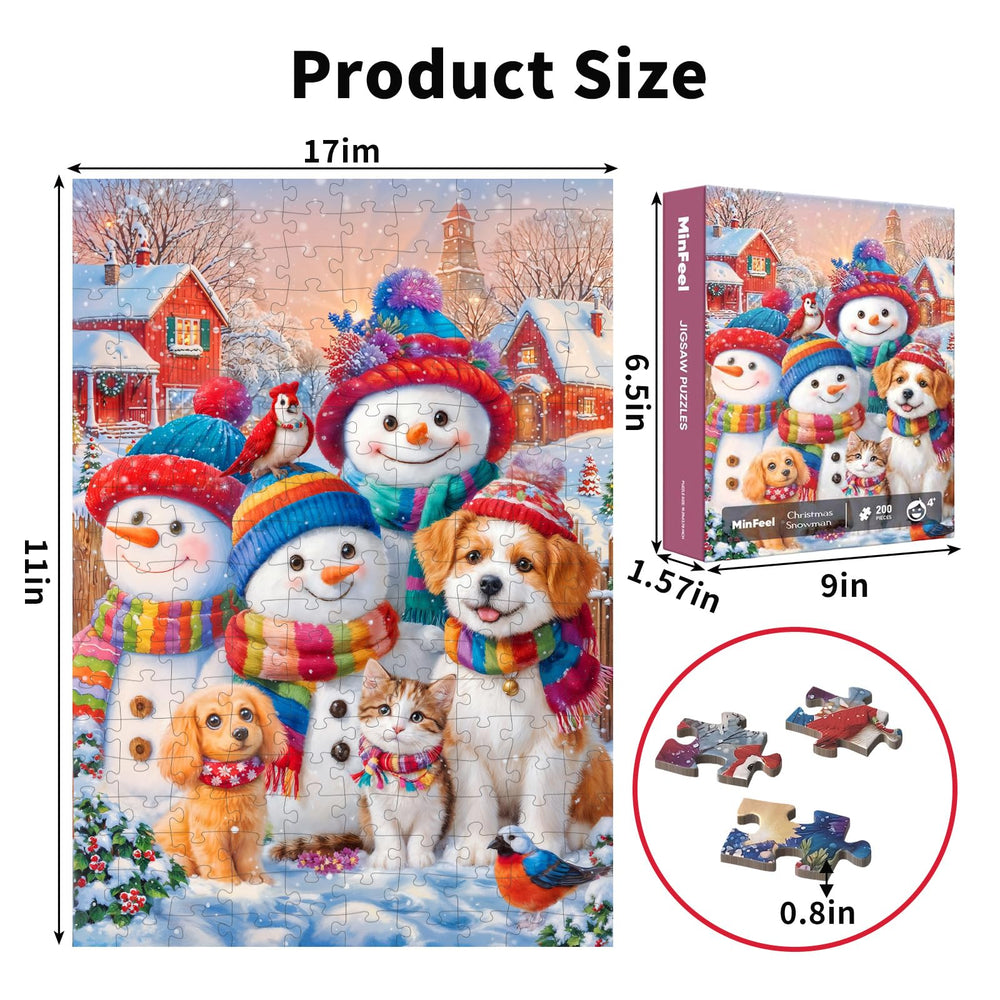 MinFeel puzzle piece closeup helps kids inspect shapes for better recognition