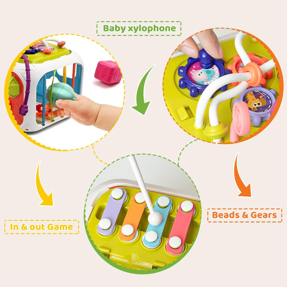MINGKIDS baby xylophone invites gentle music exploration and rhythm awareness