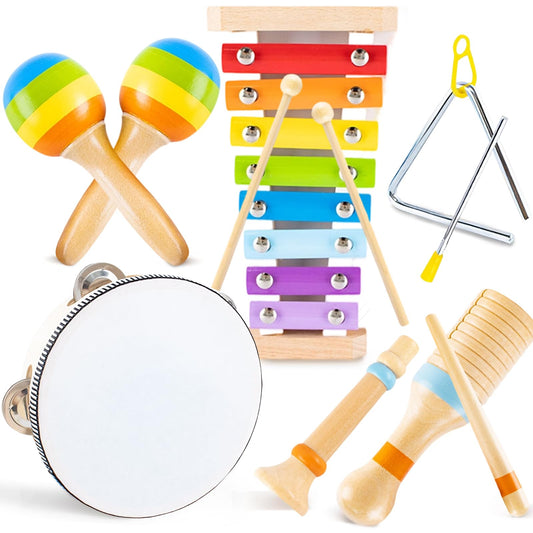 MINGKIDS xylophone for toddlers boosts rhythm and listening skills.