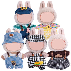 Mingmc 17cm doll clothes collection unboxing with five outfits for creative play