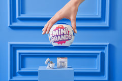 Mini Brands assortment of accessories spread showing customization options