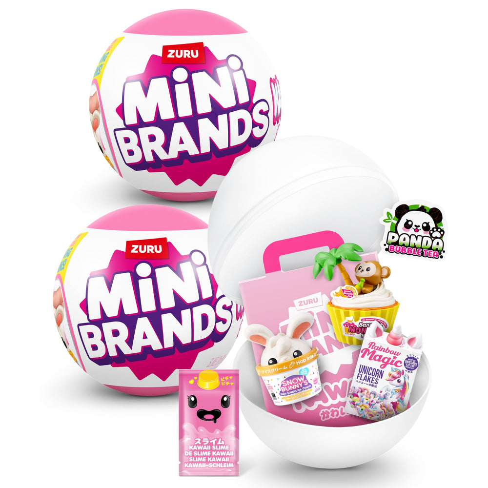 Mini Brands Kawaii capsule reveals a collectible mini for display and trade.