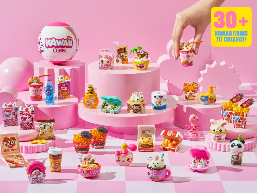 Mini Brands Kawaii squishy slime adds tactile fun to your collection.