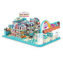 Mini Brands child playing with Retro Mini Mart demonstrating imaginative fun