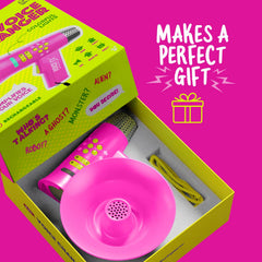 Mini Explorer voice changer looks bright and gift-ready for kids