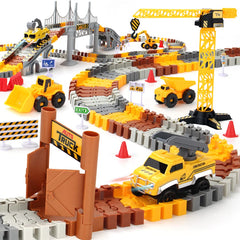 Mini Tudou construction crane-tower with rotating jib encourages imaginative play