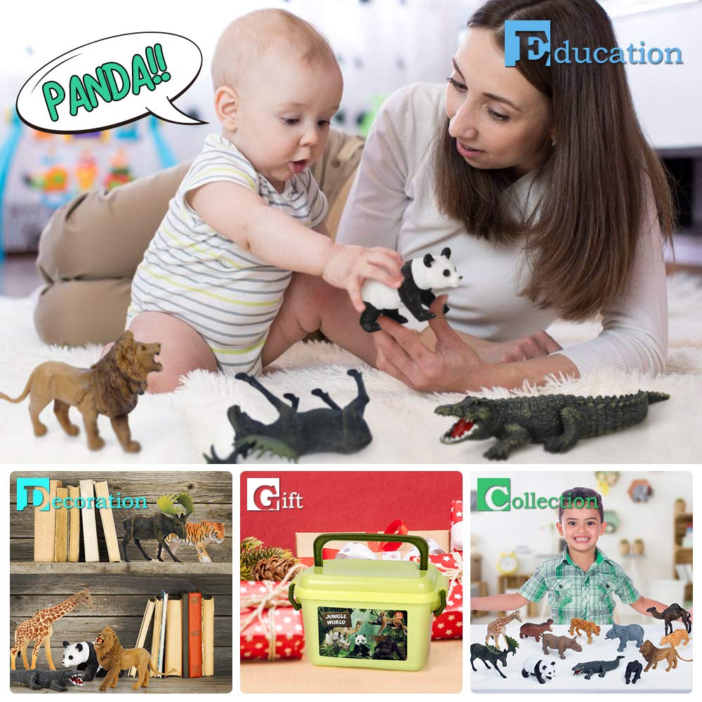 Mini Tudou cheetah figure supports fast-paced chase play and storytelling